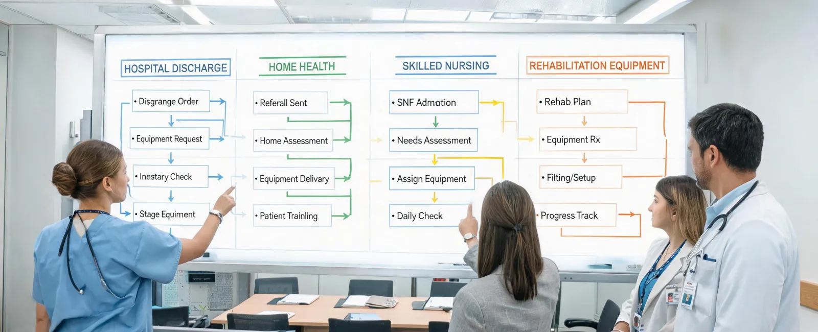 Care setting roadmap